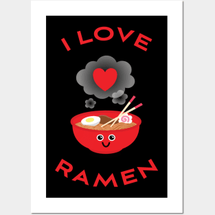 I Love Ramen Posters and Art